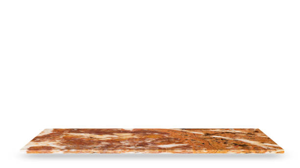 istock top marble shelf and stone floor  texture background, can be used display product 873374634