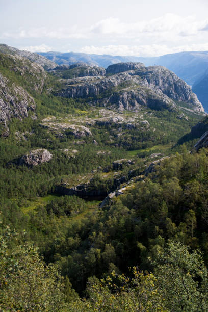 istock Way to the Preikestolen, Rogaland, Norway 873378594