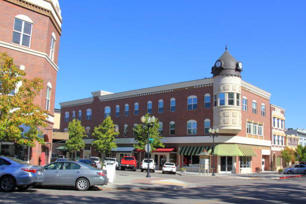 istock Clock Tower Downtown Paso Robles, California 873385592