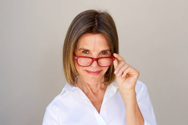 istock Close up professional woman with glasses 873393014