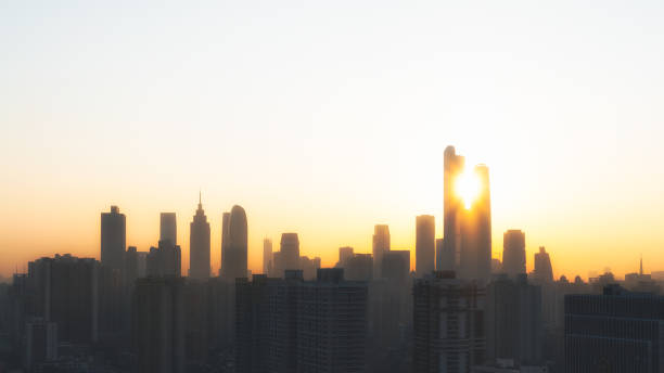 istock Guangzhou City Sunrise 873403328