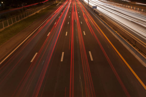 istock Traffic on highway at Bangkok,Thailand 873416088