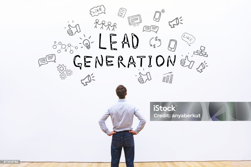 lead generation lead generation concept Lead Generation Stock Photo