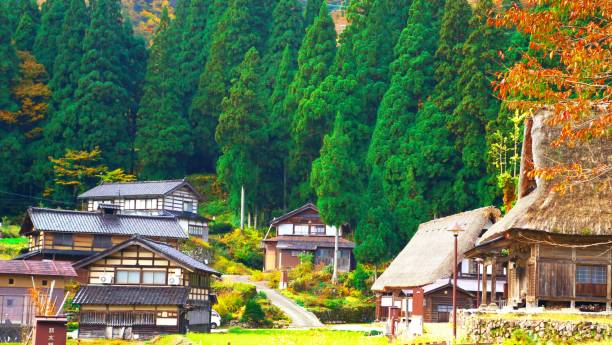 istock Gokayama of World Heritage 873422794