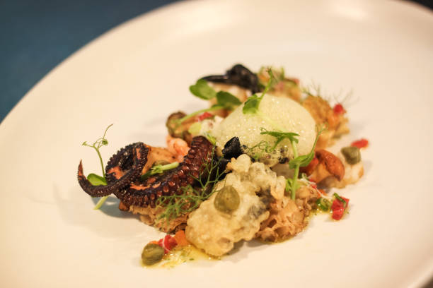 istock Gourmet Food on dish 873425666