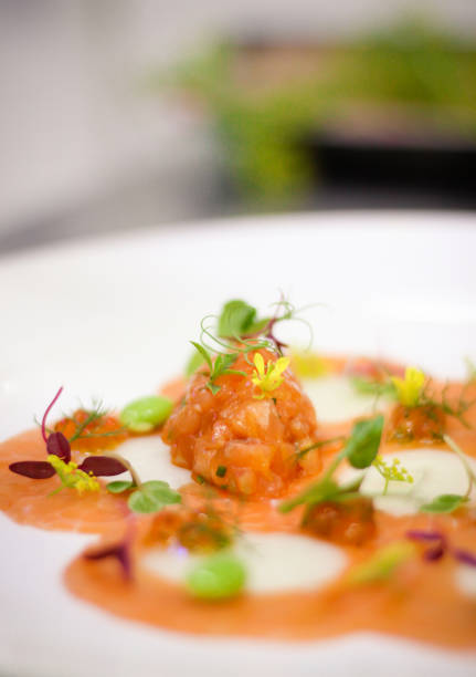 istock Gourmet Food Salmon Carpaccio 873426064