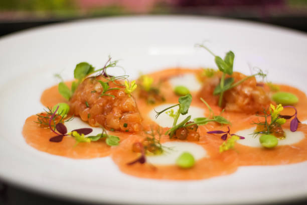 istock Gourmet Food Salmon Carpaccio 873426070
