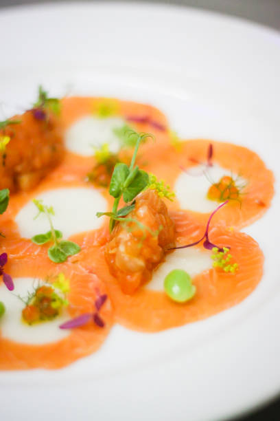 istock Gourmet Food Salmon Carpaccio 873428194