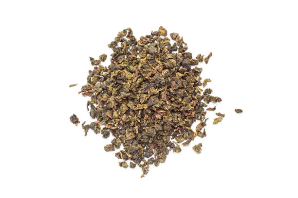 istock Pile of Chinese Green tea 873431470