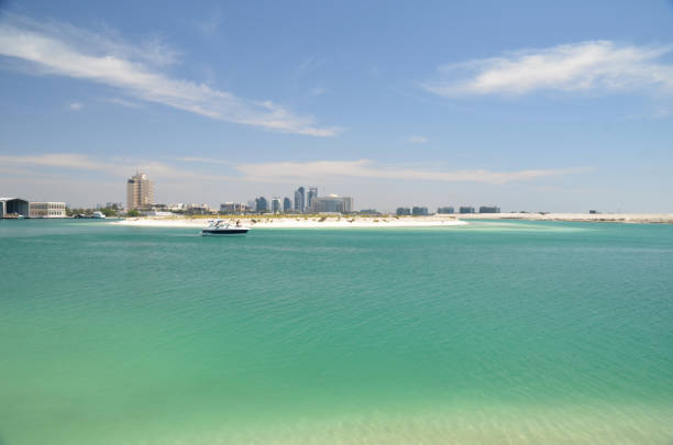 istock Skyscrapers in Abu Dhabi, United Arab Emirates 873432014