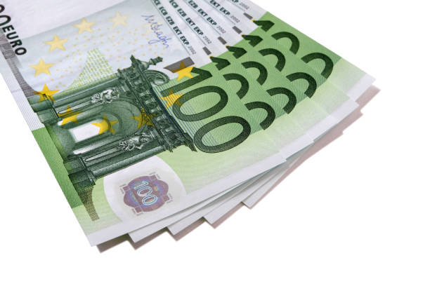 istock Fan stack of Euro 100 banknotes 873438666