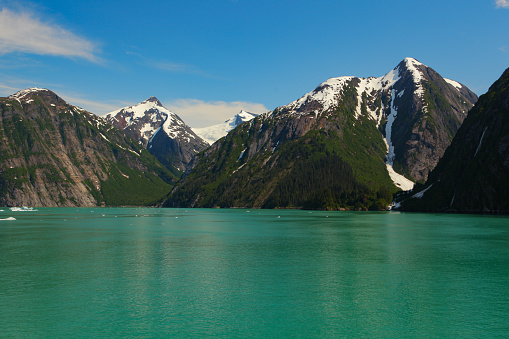 beautiful vistas in glacier bay.