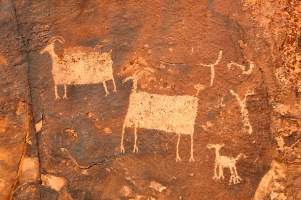 istock deptiction of sheep on stone 873444514