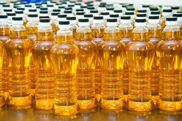 istock Vegetable oil production plant 873448070