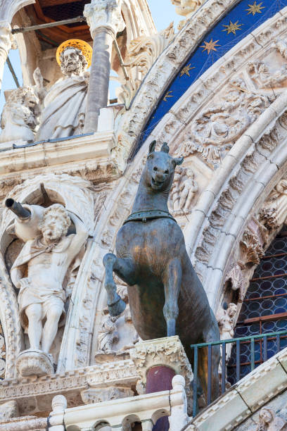 istock St Mark's Basilica (Basilica di San Marco),details on facade, St Mark's Square, Venice, Italy 873448826