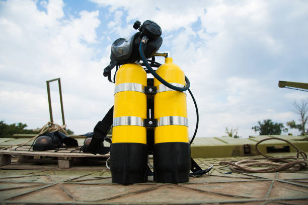 istock Full set of scuba diving equipment 873451946