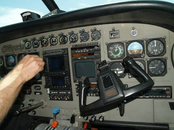 istock View from the Cessna airplane cockpit during landing 873462598