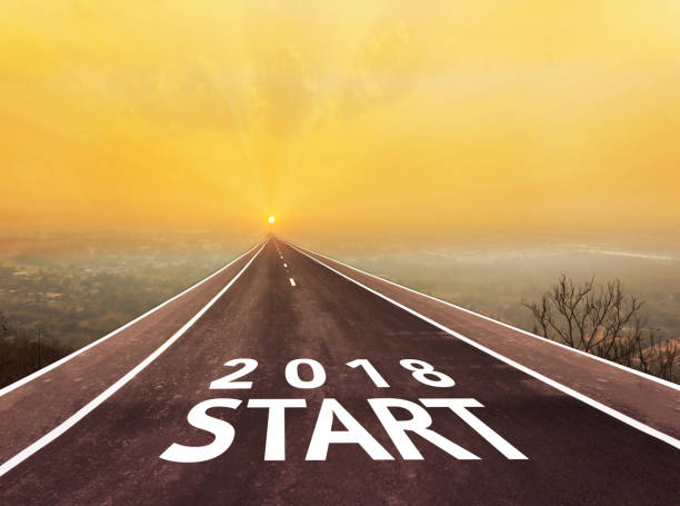 istock Text start and two thousand eight teen on paveway road 873468154