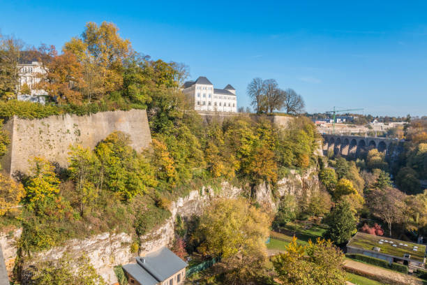 istock Panoramic view of Luxembourg 873476912