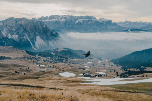 istock Small village in Dolomites, Italy 873492922