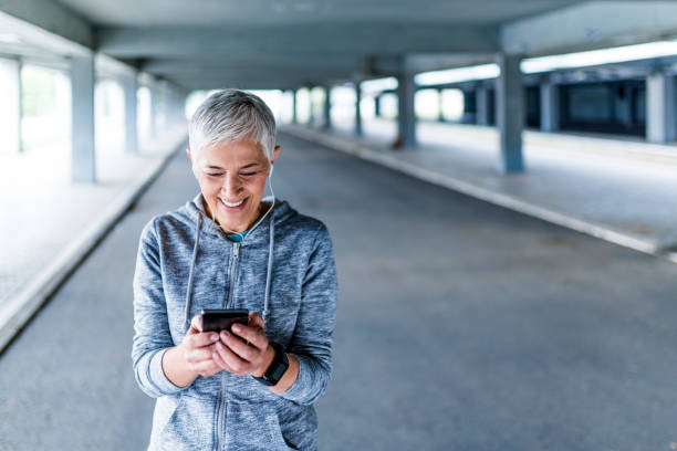 istock Exercising senior woman 873512042