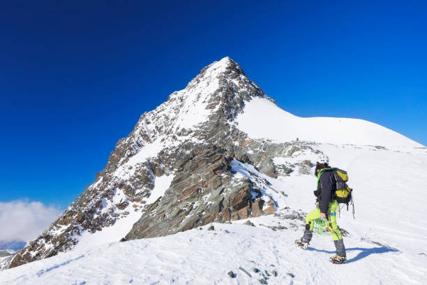 istock Mountain Climber at Grossglockner, Austrian Alps 873518692