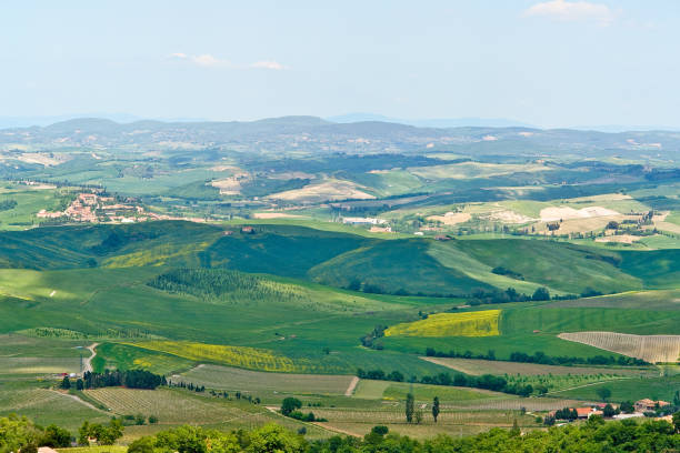 istock Typical Tuscany Landscape with Hills - Tuscany, Italy 873519326
