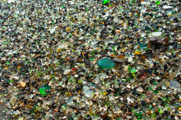 istock Beach of glass pebble 873523894