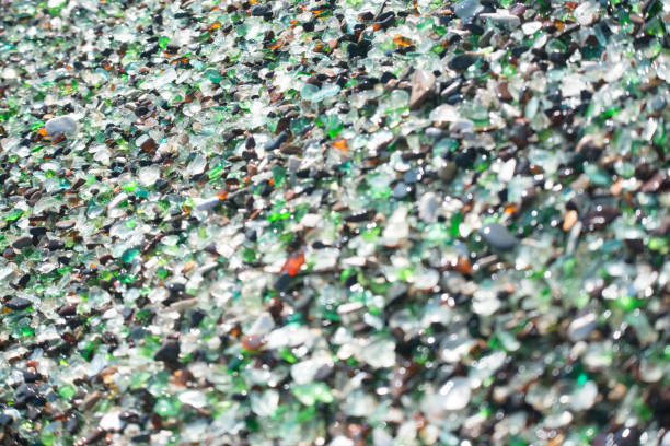 istock Beach of glass pebble 873526268