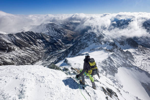 istock Mountain Climber at Grossglockner, Austrian Alps 873527648