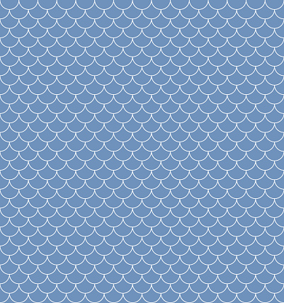 Fish scale pattern