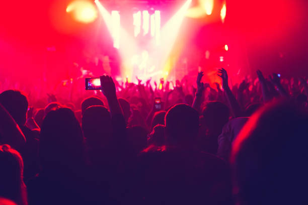 istock The audience watching the concert on stage. 873546538