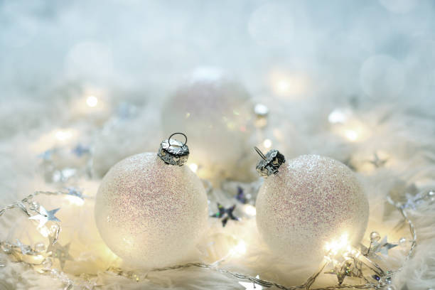 istock Christmas card with christmas balls 873551502