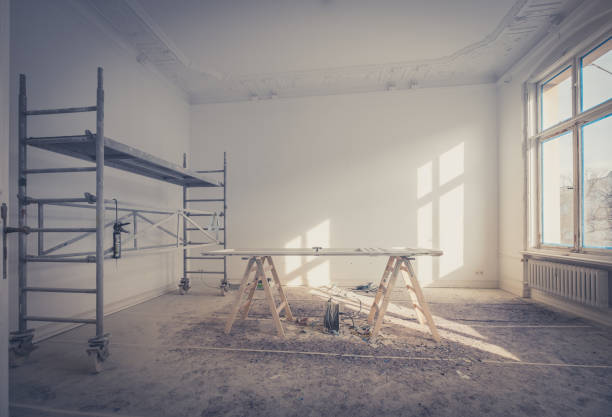 istock home renovation - room during renovation - restoration 873551570