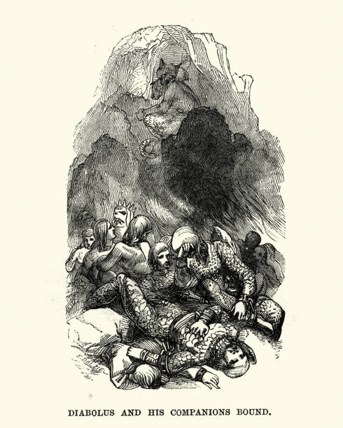 istock The Holy War - Diabolus and his companions bound 873570182
