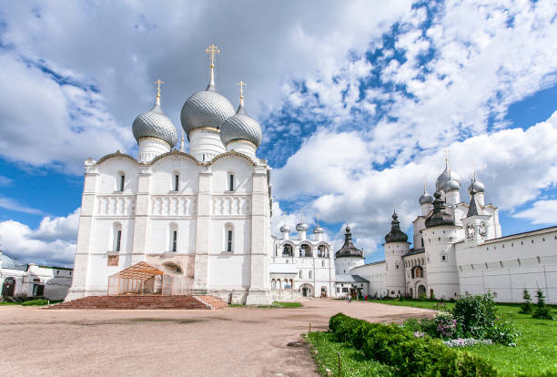 istock Uspenskiy Cathedral orthodox in Rostov 873584842