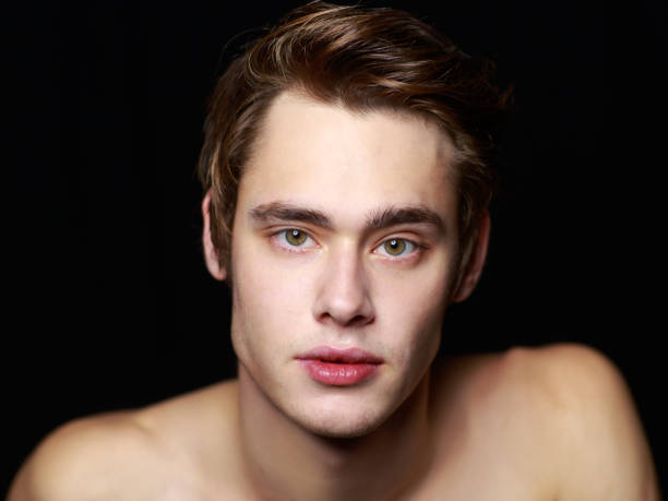 istock Handsome face of a young caucasian male model 873594114