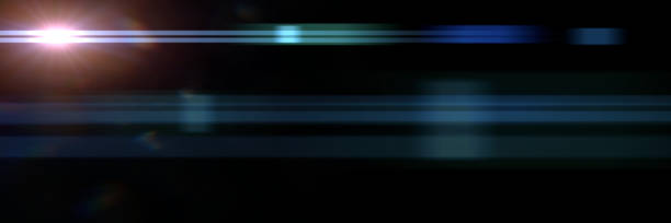 istock colourful anamorphic lens flare effect overlay texture banner with bokeh effect 873597234