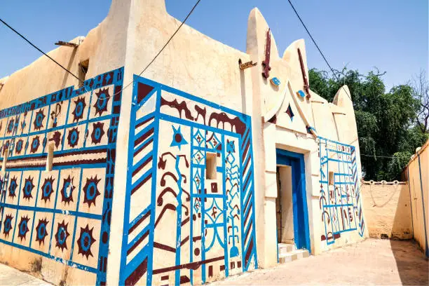 Photo of Exterior view to Dosso sultan residence, Niger