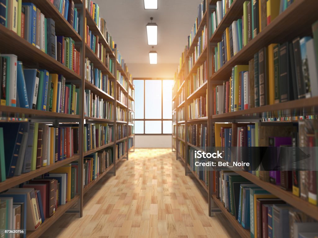 Pilas de libros y de librería en librería. - Foto de stock de Biblioteca libre de derechos