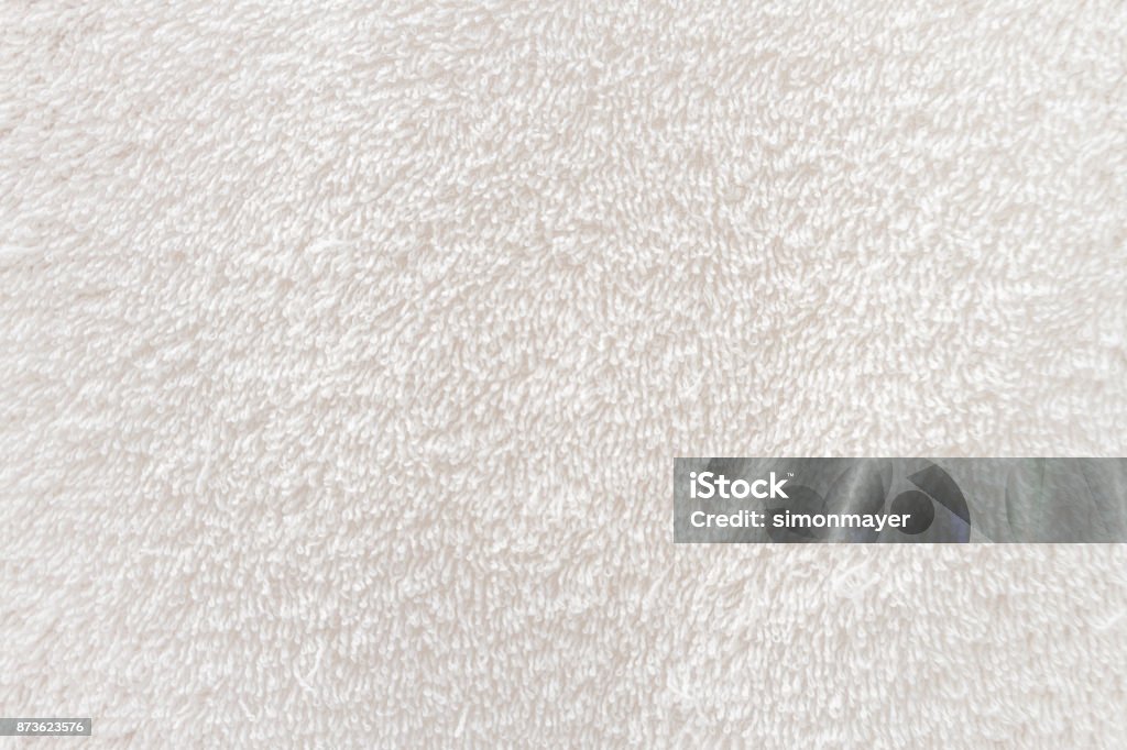 Macro de gros plan de tissu serviette blanche - Photo de Texture libre de droits