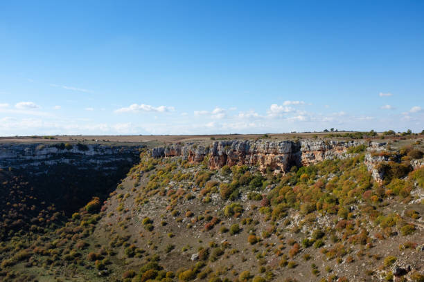 Biggest Apulian sinkhole called Pulo di Altamura. Italy