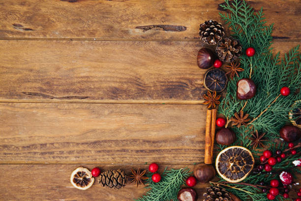 istock Vintage Christmas decorations 873631562