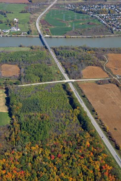 istock Caledonia bypass aerial, Ontario 873640338