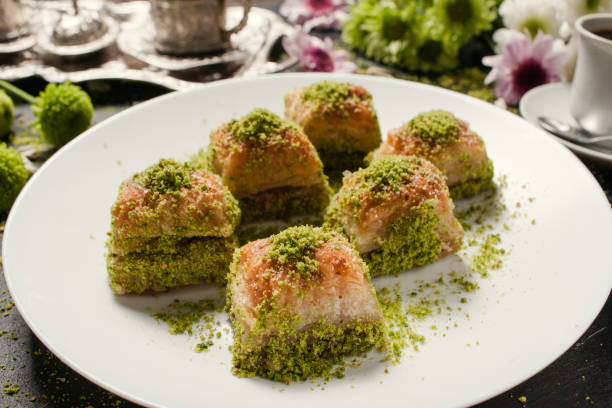 istock food baklava turkish pastry concept 873642730