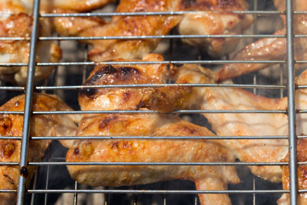 istock skewers. grilled meat on the coals 873650628