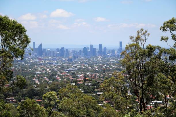 View from Mount Coot-tha to Brisbane, Queensland