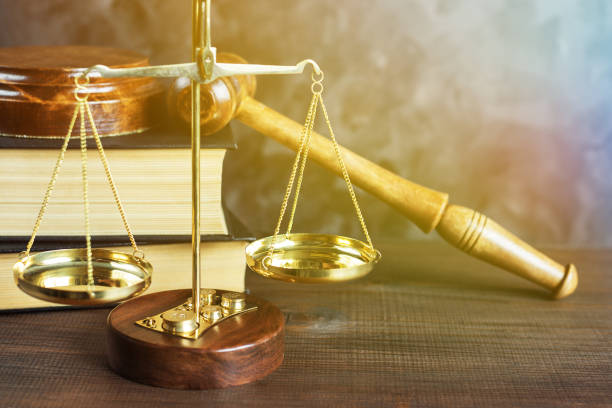 istock Allegory of  law 873658056