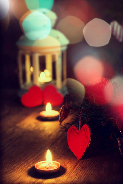 istock winter collection of candles branch 873677854