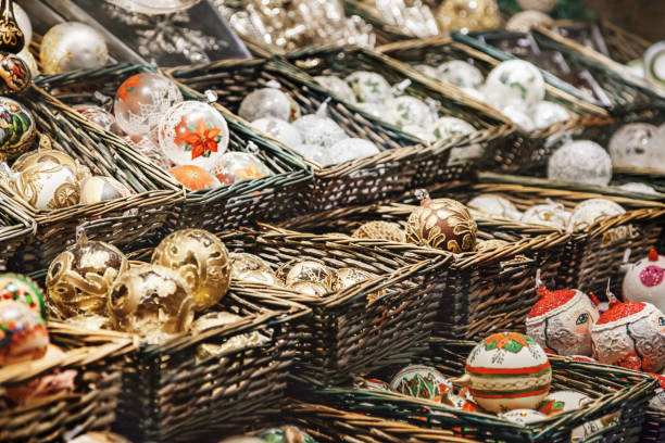 istock Christmas decorations on the market in Vienna 873680892